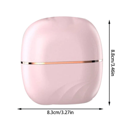 2025 New Glowette Mini Straightener Rechargeable Portable Hair Straightener Brush Anti-Scald Shell Cordless USB Charging Straighteners