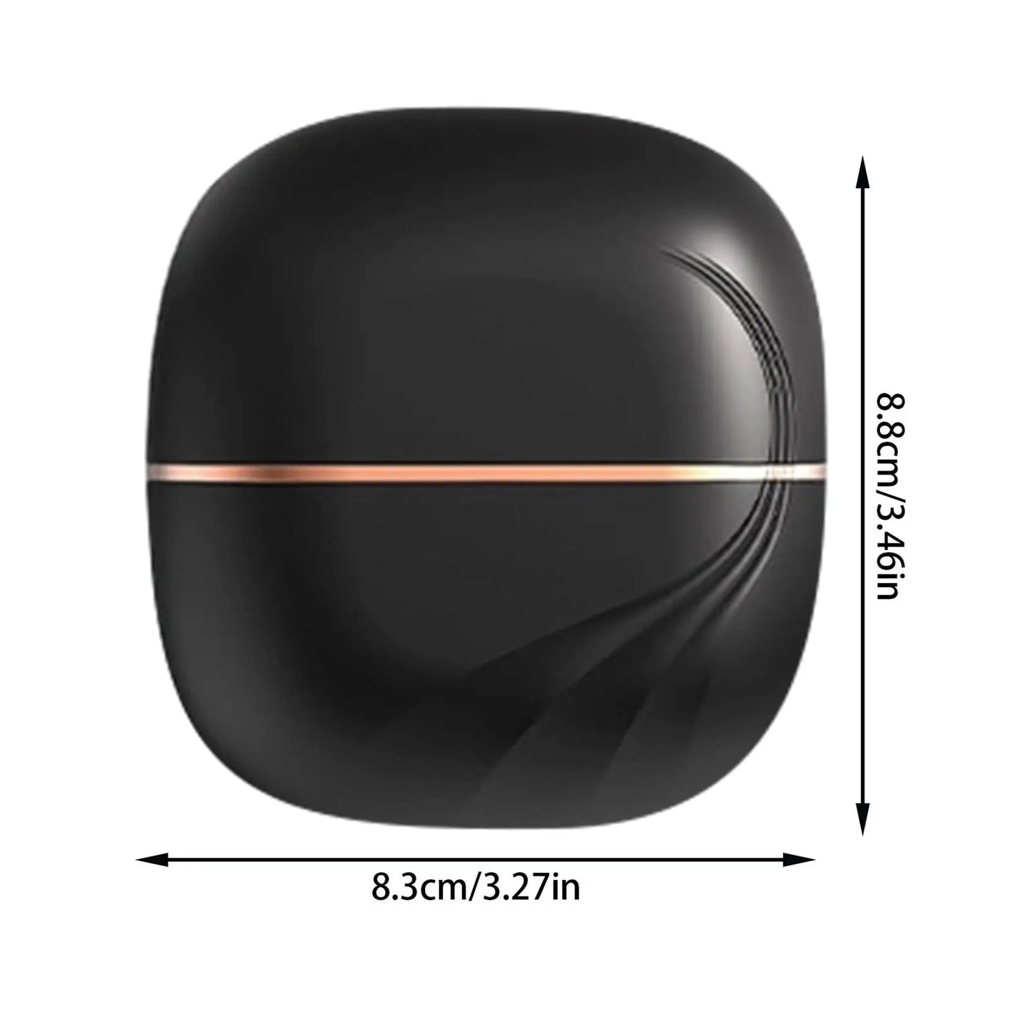 2025 New Glowette Mini Straightener Rechargeable Portable Hair Straightener Brush Anti-Scald Shell Cordless USB Charging Straighteners