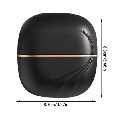 2025 New Glowette Mini Straightener Rechargeable Portable Hair Straightener Brush Anti-Scald Shell Cordless USB Charging Straighteners